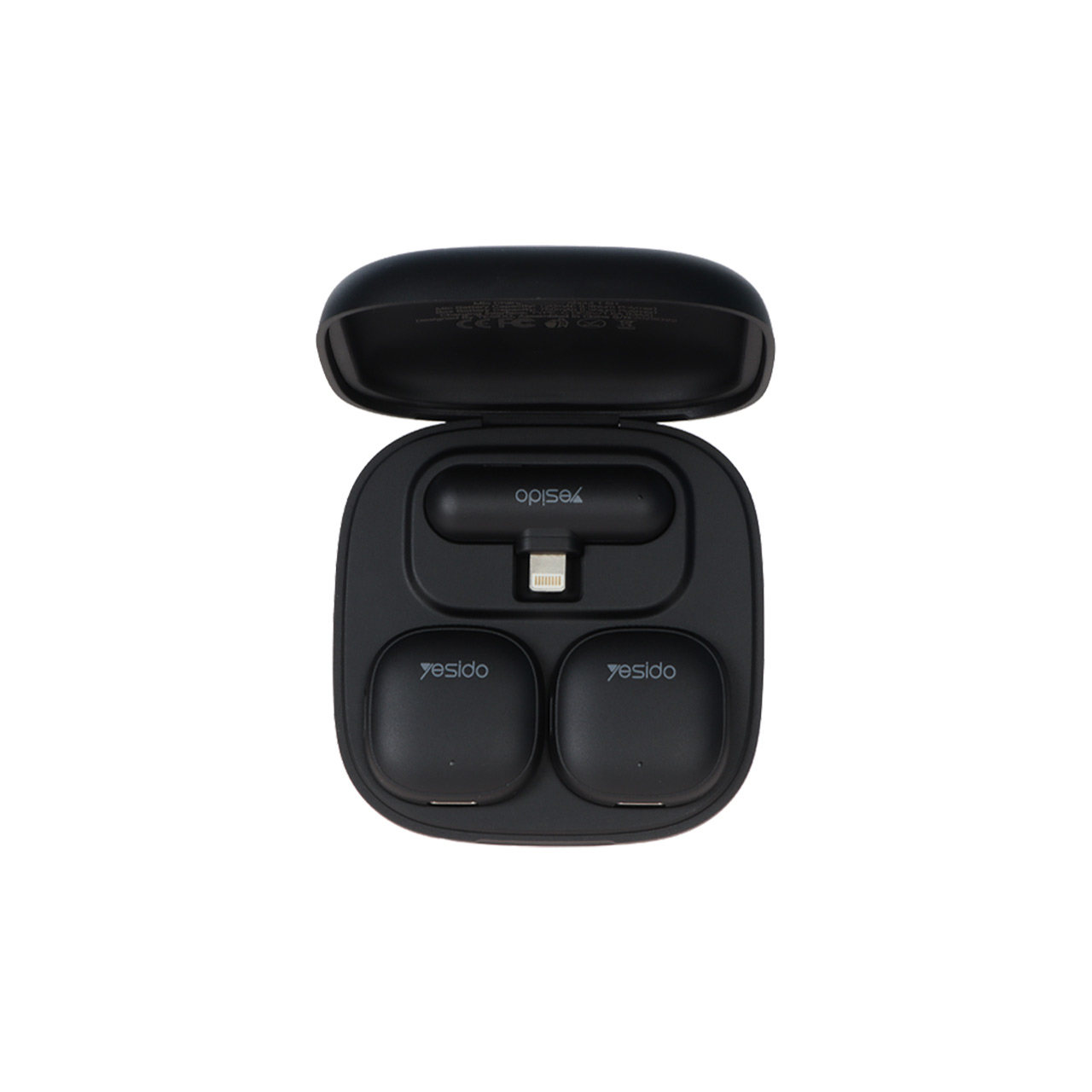 میکروفون بی سیم Yesido Lightning مدل KR20 - مشکی (openbox)